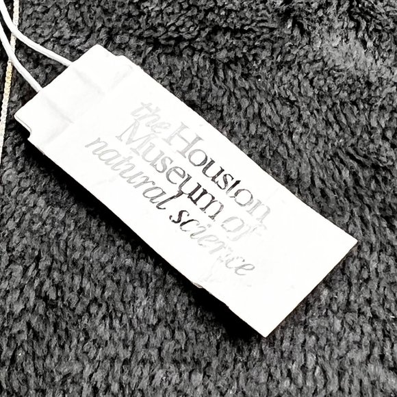 Houston Museum Science Dinosaur Necklace Silver Tone Amber Brontosaurus NWT - Picture 7 of 9